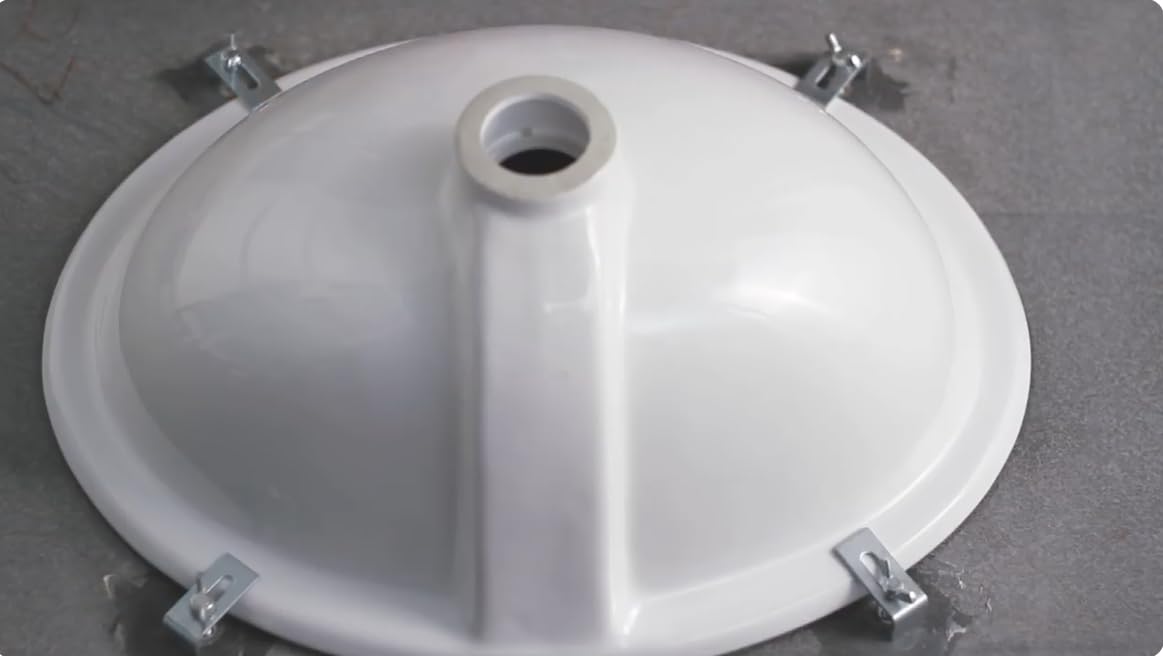 Kit de clips para fregadero, 4 clips de lavabo empotrados, soportes de fregadero resistentes