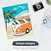 Pink Picasso Kits Colorful Destinations Paint by Number for Adults and Teens | DIY Unique Canvas Painting Kits Color by Numbers Arts & Crafts Kit | West Coast Best Coast 8x10 - Paint Kit Set #4