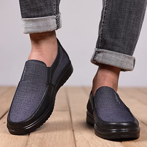 Image of COSIDRAM Mens Loafer Casual Shoes Comfort Lightweight Driving Walking Shoes | Flexible slip-on construction, breathable upper fabric, ideal for daily walking, shopping and casual outdoor activities