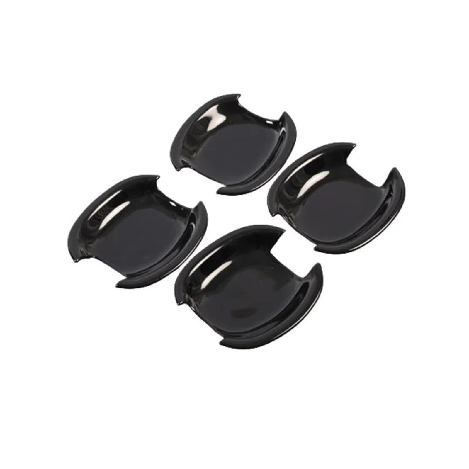 ZAPORA Covers Sticker for Kia for Optima K5 TF for MK3 2011-2015 Gloss Black Chrome Car Door Handle Cover Trim Sticker Styling Accessories(Bowl)
