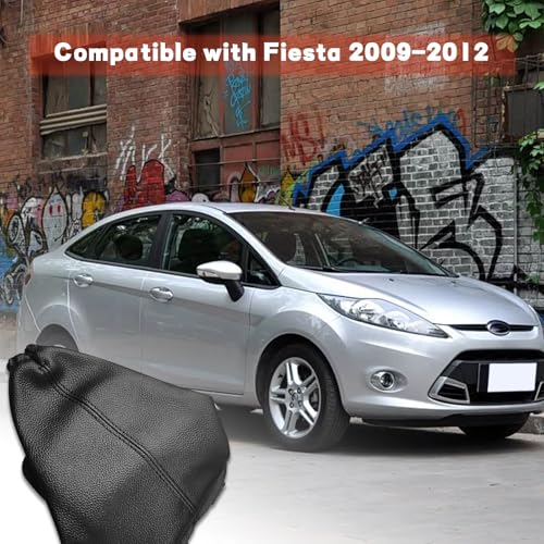 nuoozy Shift Knob Dust Cover Compatible with Ford Fiesta 2009-2012 Black by nuoozy - Used condition - Image 7