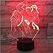 Produktbild 3D-Illusionslampe führte Nachtlicht League of Legends LOL Heros Touch Ensor 7 Farbwechsel Der blinde Mönch Lee in Tischlampe Schlafzimmer-Bluetooth