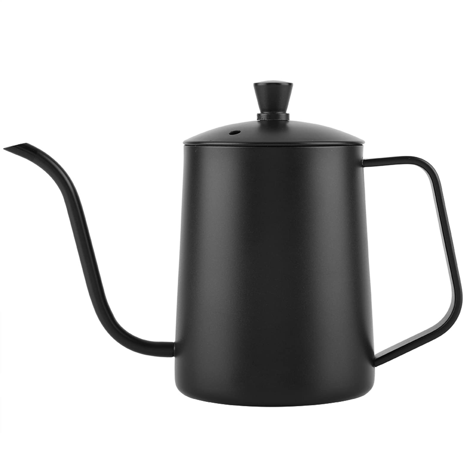 Kuuleyn Coffee Kettle,550ml Stainless Steel Long Gooseneck Coffee Pot Kettle with Lid Home Kitchen Coffee Shop Pour Over Kettle Gooseneck Kettle Coffee Kettle