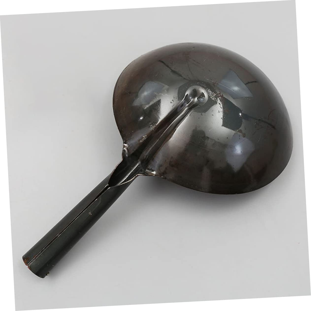 ULTECHNOVO Louche à Eau en Fer Noir Réutilisable Grosse Capacité, Manche Épaissi Confortable Cuisine et Jardin