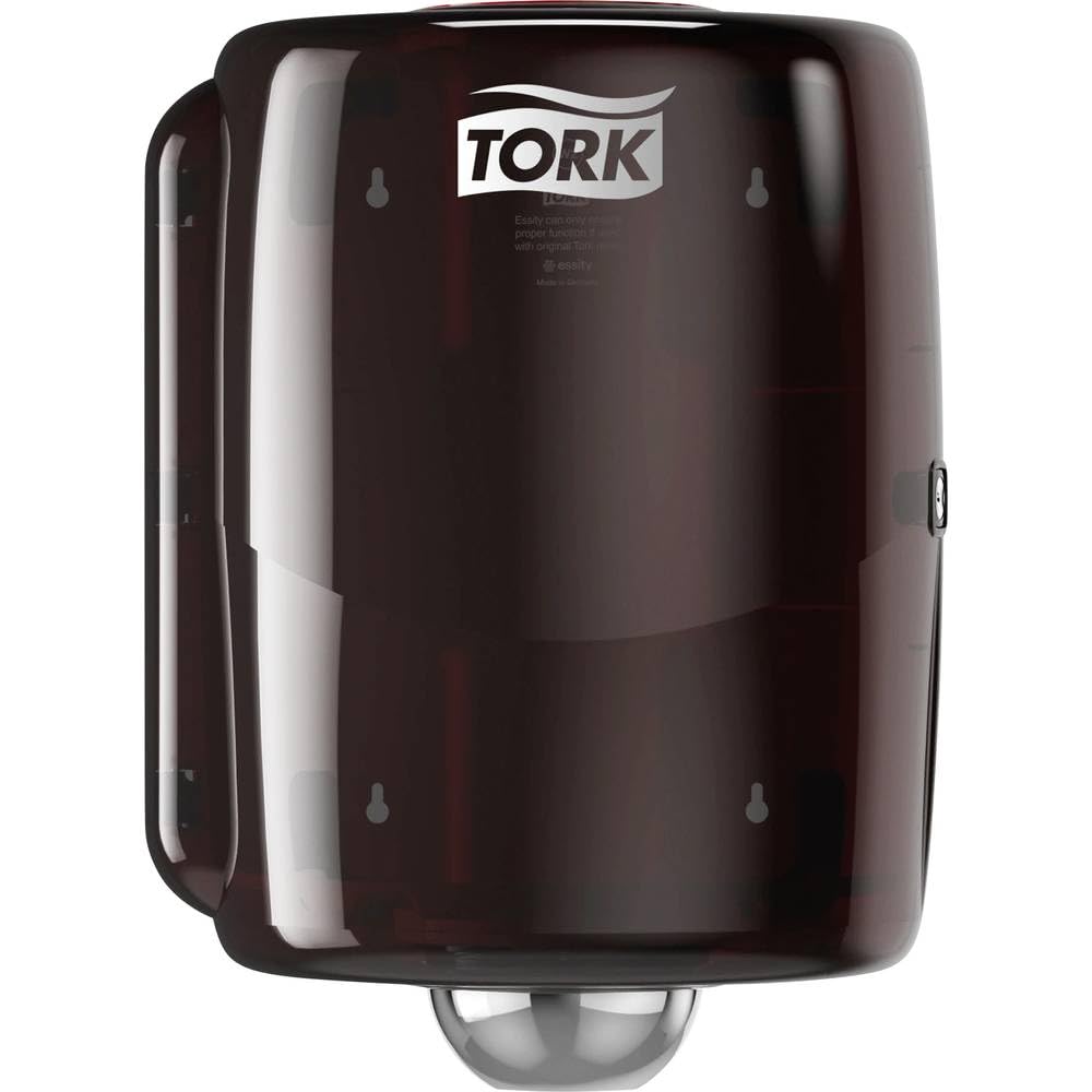 Tork Maxi Tuchspender, Wand Wischerspender B. 328mm H. 44.7 mm T. 30.2 mm Rot