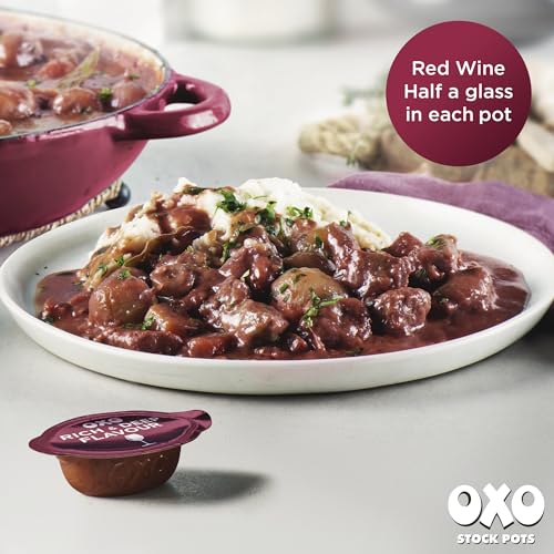 OXO Stock Pots Rich Flavoursome Blend of Red Wine, 4 x 20 g (80 g) OXO Stock Pots Rich Flavoursome Blend of Red Wine, 4 x 20 g (80 g) – OXO