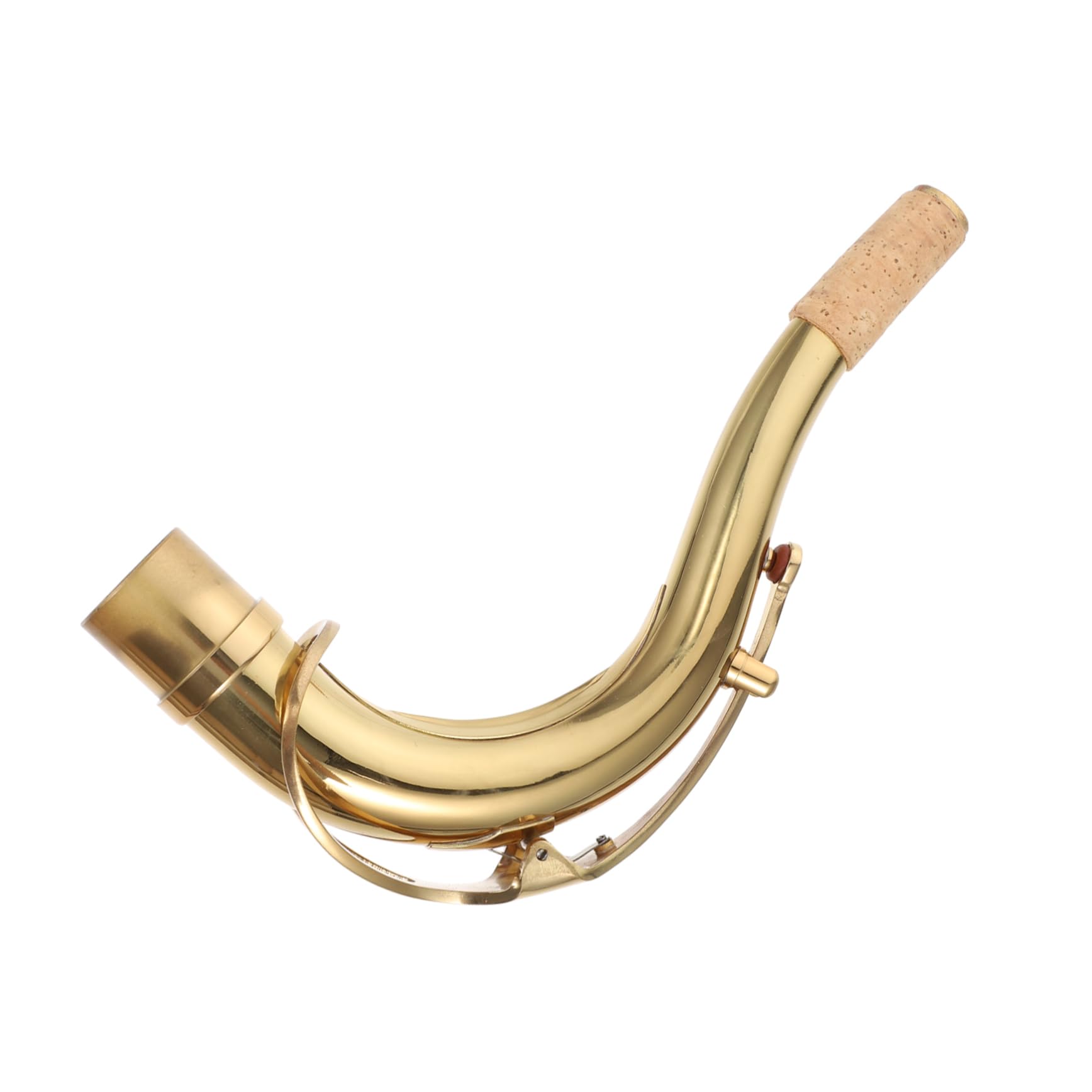 VICASKY 1pezzi Saxophone Bend Neck Dorato Accessorio Di Ricambio Per Strumenti Musicali Design Elegante e Resistente Compatibile Con Diversi Modelli Di Sax Per Musicisti e Appassionati Di