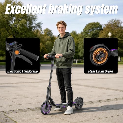 Image of Electric Scooter Adults & Kids,350 /250W Powerful Motor,15 /10 Miles,19 /9 Mph,8.5 /6.5 inch E Scooter with LCD Display