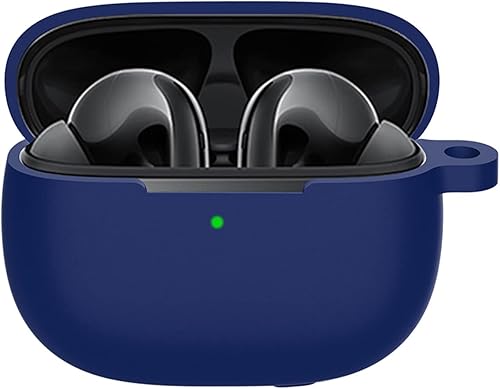 Miniatura 10 de Funda de silicona suave para Xiaomi FlipBuds Pro, funda absorbente de golpes, accesorios con llavero para hombres, adolescentes, niños, niñas,