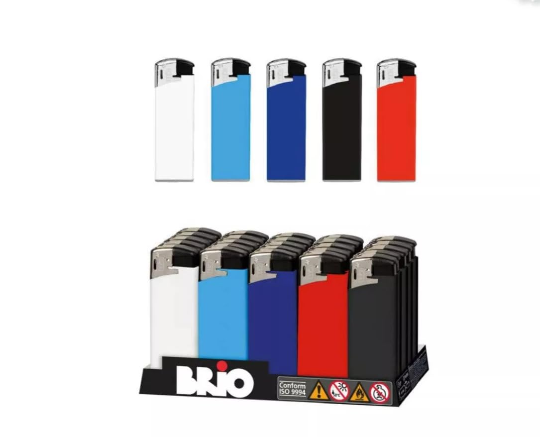 Clipper Lighters Electronic Refillable -Pack Of 50 Lighters