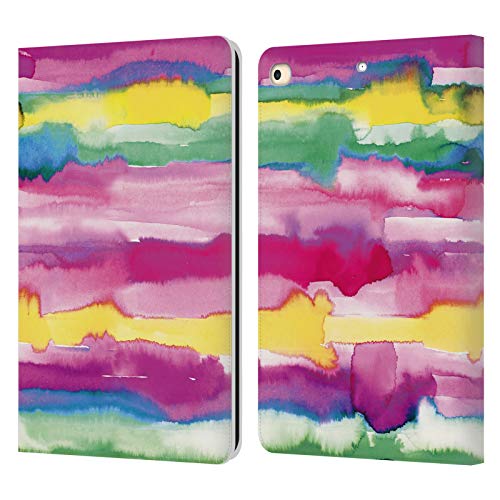 Étui portefeuille cuir iPad 9.7 Ninola Dégradé Tropical