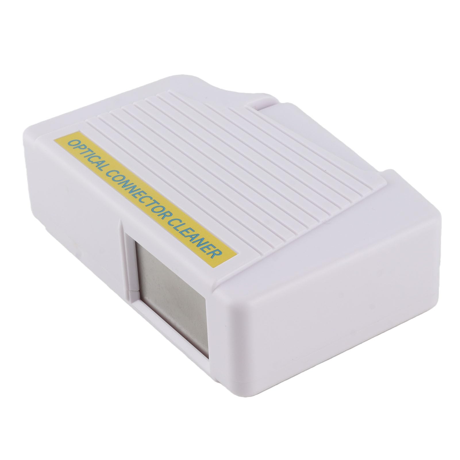 Boîte de Nettoyage à Fibre Optique pour Connecteurs SC FC LC ST, Légère, sans Peluches, Propre sans Alcool, Aspect Blanc, Facile à Transporter