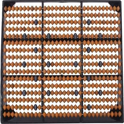 Image of Acupressure Magnetic Health Care Roller With 20 Magnets Foot Massager For Pain Relief Easy To Use Anytime Anywhere Relaxation Therapy Roller Body Massager (Brown)