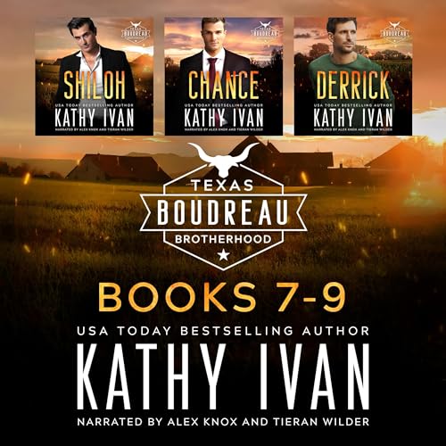Texas Boudreau Brotherhood Books 7-9 by Kathy Ivan episode artwork