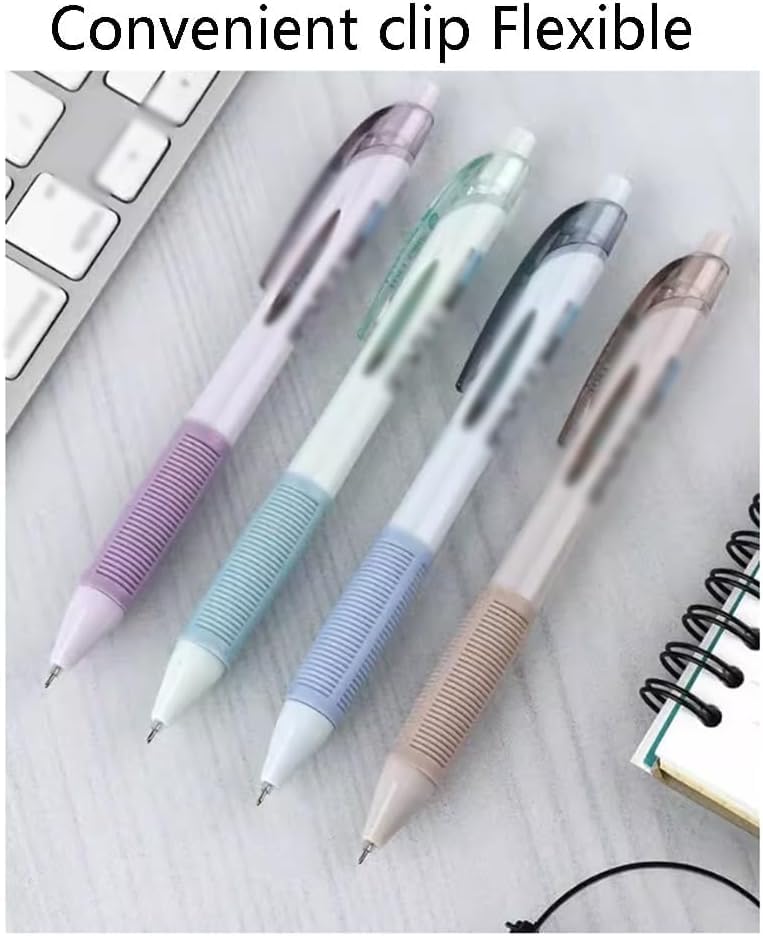 Bolígrafos de gel CEUMEA 0.5mm tinta negra retractables miniatura 5