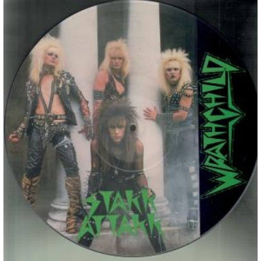 STAKK ATTAKK LP (VINYL ALBUM) UK HEAVY METAL 1984 by