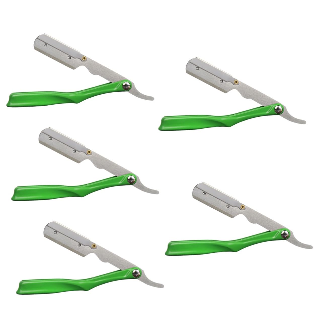 Housoutil 5 Pz per rasoio manuale portacoltelli forniture di rasoi rasoio a mano libera lame di rasoio lama per barba da uomo rasoio da radersi staffa
