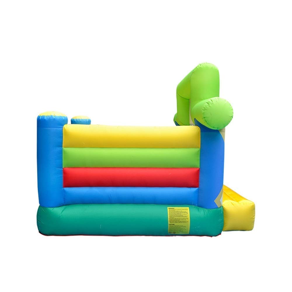 Castillo hinchable, parque acuático inflable con tobogán y cama elástica, tamaño 310 x 260 x 240 cm