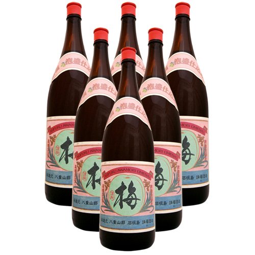 請福酒造　請福梅酒　1800ml×6本 Amazon.co.jp: 請福 梅酒 一升瓶 6本セット 送料無料 1800ml 12度