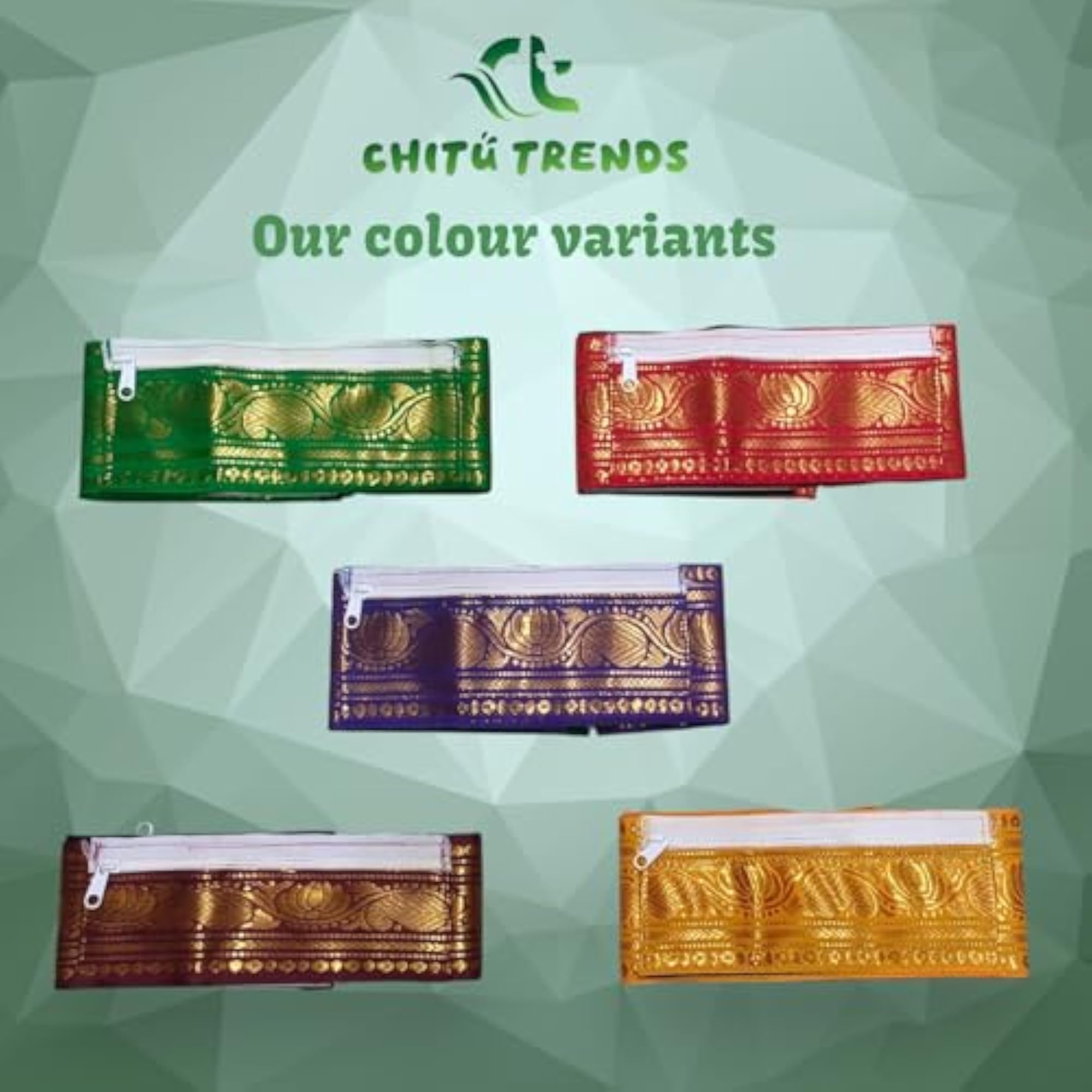 Traditional Iyer Dhoti Belt with Zari Border