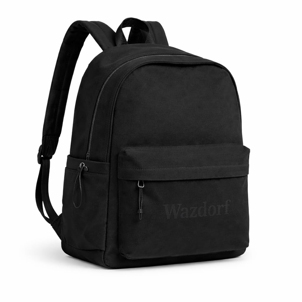 Laptop Bagpack - Large Laptop Backpack for Men & Women | College & Travel Bag with 2 Compartments, Bottle Holder & Front Organizer Pockets | Compatible Business Laptop Bag-image-6