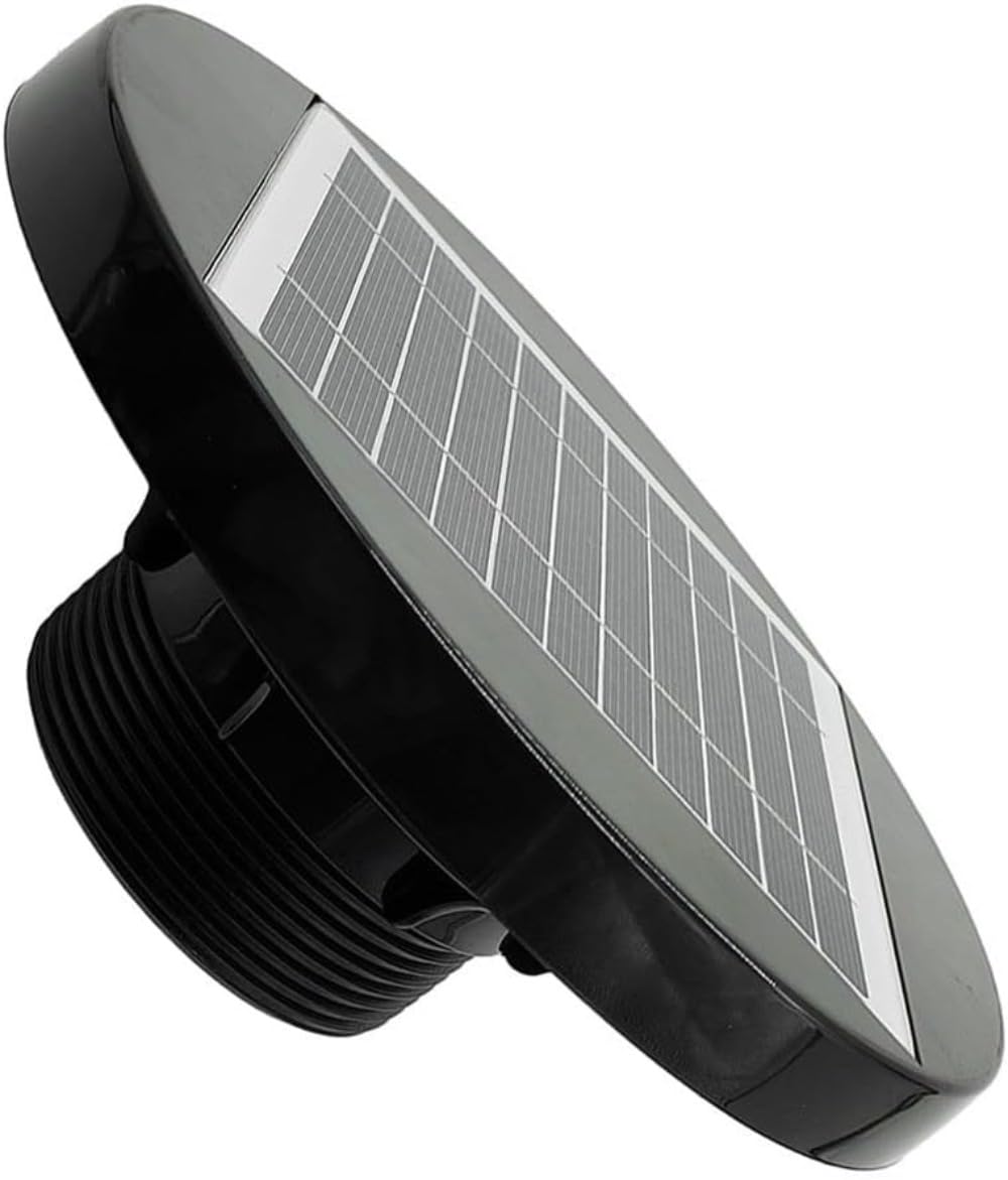 Zasilany energią słoneczną wentylator wyciągowy, wentylator solarny, wentylator do szklarni kampera, toalet, dachów, przyczep kempingowych, montażu na ścianie lub dachu