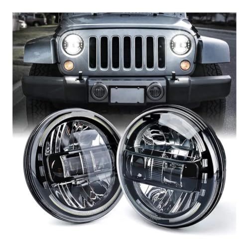 Feux 7 LED ronces avec DRL puissant pour Hummer et Uaz Hunter - 3