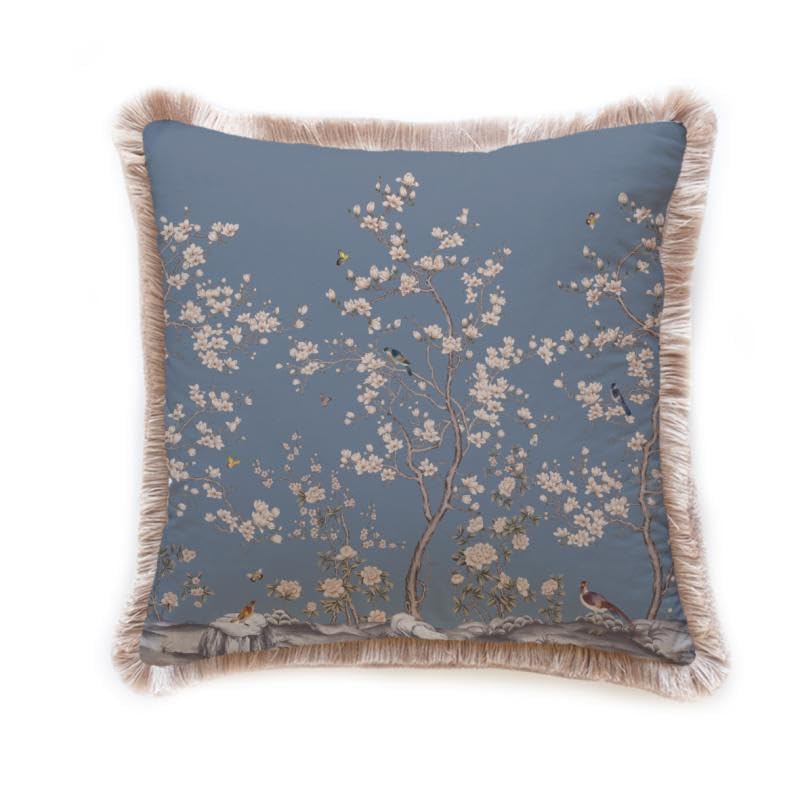 Coussin Adawll en tissu noble et finitions haut de gamme