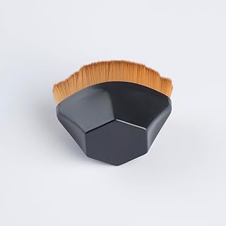 Brocha de maquillaje para base impecable, sua...