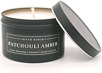 Vista 26 de River Birch Candles - Vela perfumada de almendra + miel, velas de soja de alta calidad, totalmente naturales, no tóxicas, vela de viaje de lata