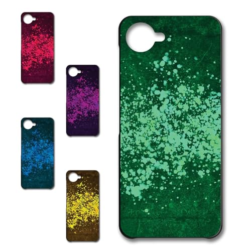 nubiaS2e A507ZT / nubiaS2R Z6305R / nubiaS2 Lite Z6305J �X�}�z�P�[�X �J�o�[ �r���e�[�W�� �O�����W×�X�v���b�V�� ��[�f�U�C��B/�O���[��] �ΐF TK-556B �k�r�AS2e S2R ���C�g
