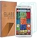 Mr.Shield [2-PACK] Designed For Motorola Moto X (2nd Generation) [Tempered Glass] Screen Protector with Lifetime Replacement