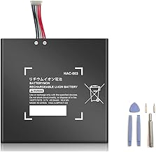 ＲＵＥＩＵＲＩ HAC-003 Battery with Repair Tool Kit Replacement for Switch Game Console 2017/2019 HAC-001 and Switch OLED 2021 HEG-001, HAC-A-BPHAT-C0 HAC-S-JP/EU-C0 (3.7V 4310mAh 16Wh)