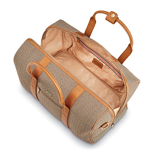Hartmann Deluxe Weekend Duffel, Terracotta Herringbone, One Size