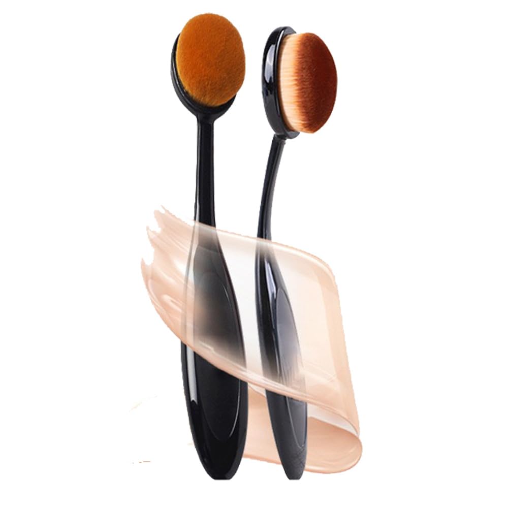 Sponsored Ad – 2 Pc Make Up Brush Type Makeup Brushes Cosmetics Face Kabuki Foundation Brushes Cosmetic Foundation Makeup Brush