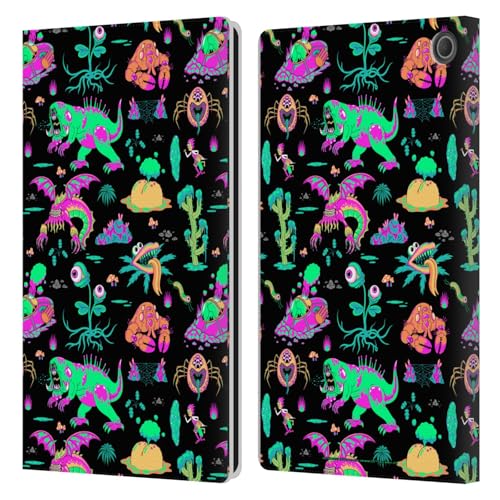 Rick and Morty Étui Portefeuille Cuir Amazon Fire Max 11 2023 Protection Housse