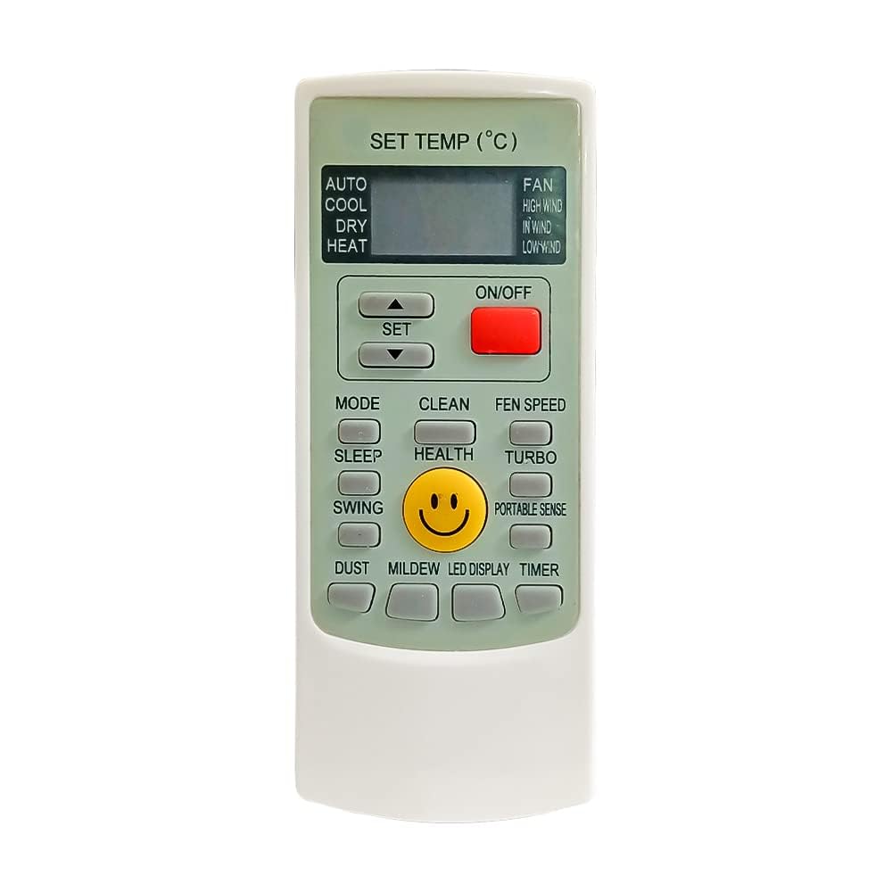 SRIVI | 2 Years Warranty | Compatible Air Conditioner remotes for Original Voltas AC Remote Control Suitable for 1 1.5 2 ton Split or Window ac - Match Exactly with Old Model 45A Remote