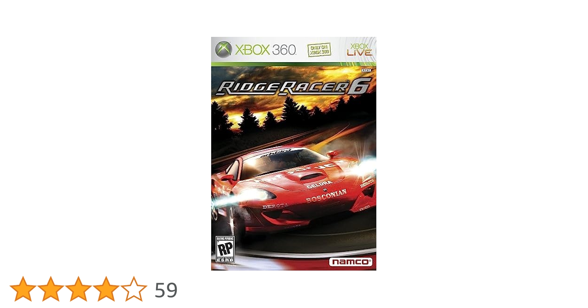 リッジレーサー6 Ridge Racer 6 を購入 | Xbox