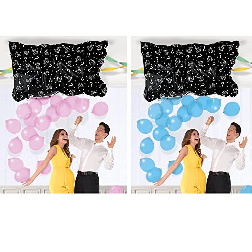 Sac à ballons de révélation du sexe de 0,9x11,4 m pour une décoration de fête élégante
