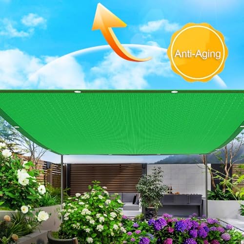 Malla Transpirable Vela de Sombra Verde con Protección UV 3