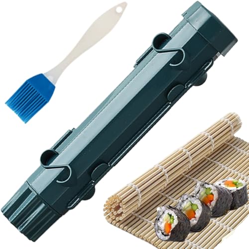3 pièces Kit Sushi Complet, Sushi Maker, Kit Cuisine For Sushi Making, Appareil A Sushi Comprend Sushi Bazooka, Natte Sushi, Brosse, Set De Machines à Sushi Pour...
