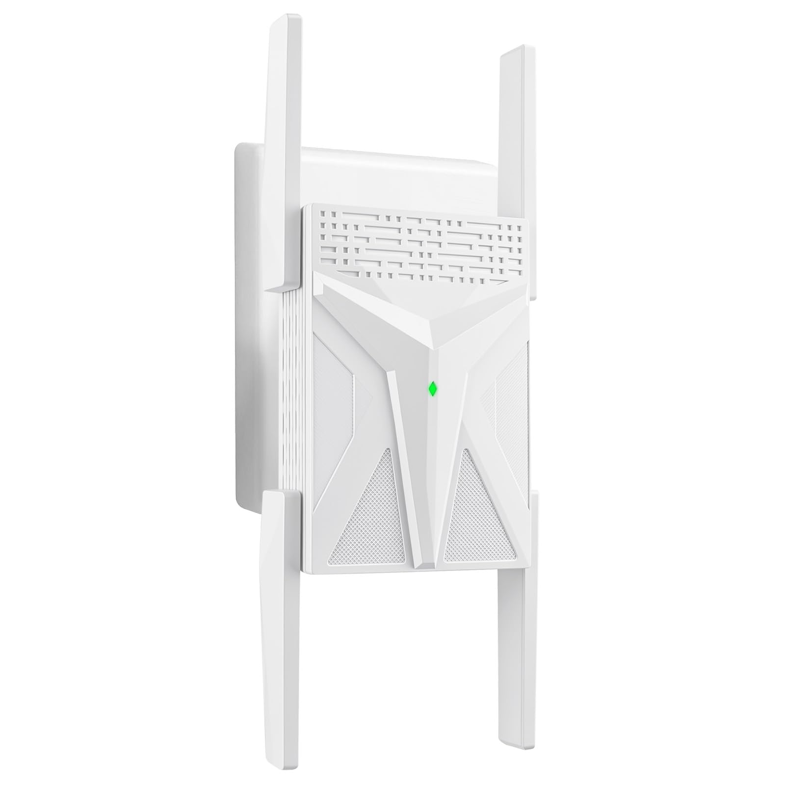 2100M WLAN Repeater, Dualband WLAN Verstärker mit Gigabit LAN Anschluss | Wi-Fi 5 GHz & 2,4 GHz, 4*3db Antennen, WPA2/WPA3 Sicherheit, Für alle Router, Gaming, 8K Streaming, Smart TV & Home Office