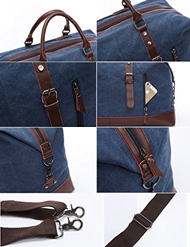 BAOSHA HB-14 Borsone da Viaggio per Sport di tela