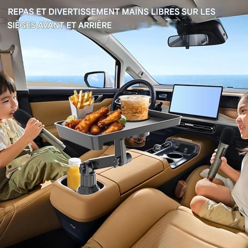 Support de rangement extensible pour de parfaits repas en voiture