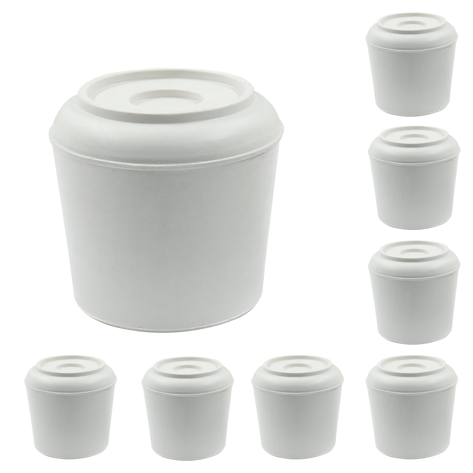 Tapas de goma antideslizantes para patas de silla que cuidan tus suelos de madera