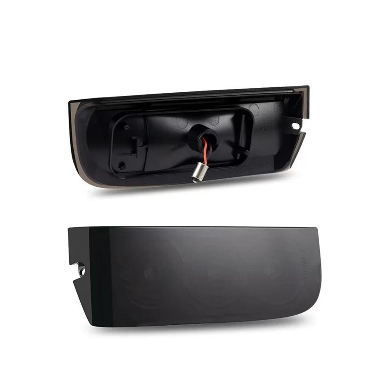 IENQBVL Rear Tail Lamp For L&and R&over For R&ange R&over L322 2003-2012 Car Styling Rear Backup Reverse Lights Reversing License Plate Lamps White 2Pcs Car Rear Light(Black)