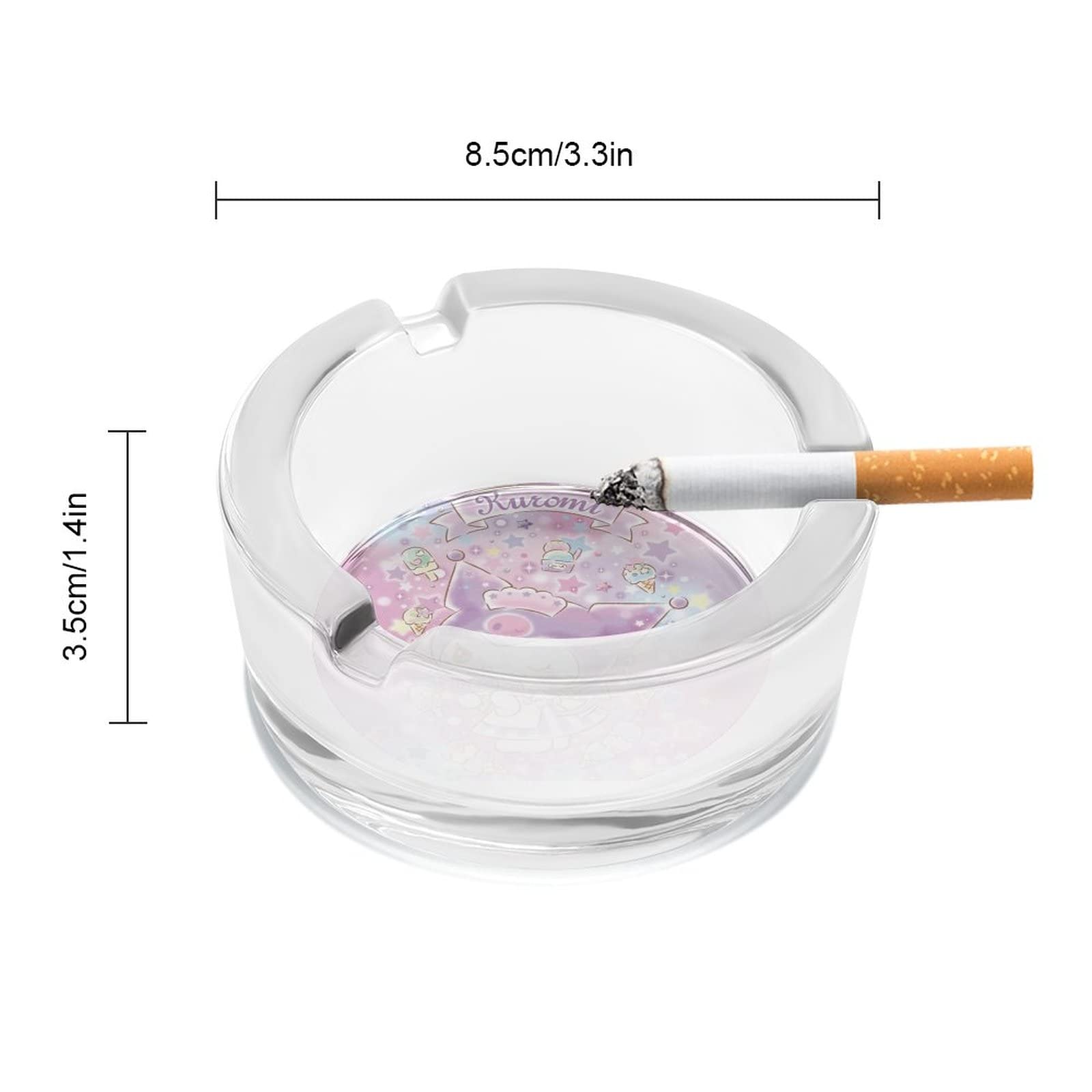 Amazon.co.jp: 灰皿, クリエイティブガラス灰皿 シガー 灰皿 大容量