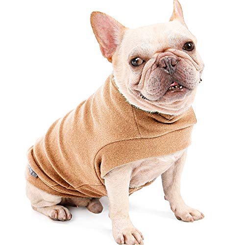 DogLemi Dog Sweaters, Dog Sweatshirt - Winter Soft Warm Coat Cold Weather Hoodies Cat Vest Clothes, Puppy Kitten Coat, Dog Cat Sweater Warm Dog Shirt for Small Dog Cat Puppy