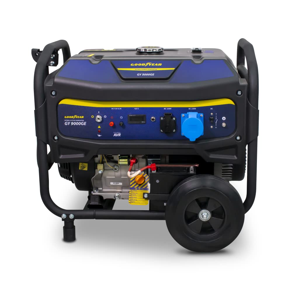 Goodyear - Generador Eléctrico Gasolina 8000W 230V Arranque Eléctrico