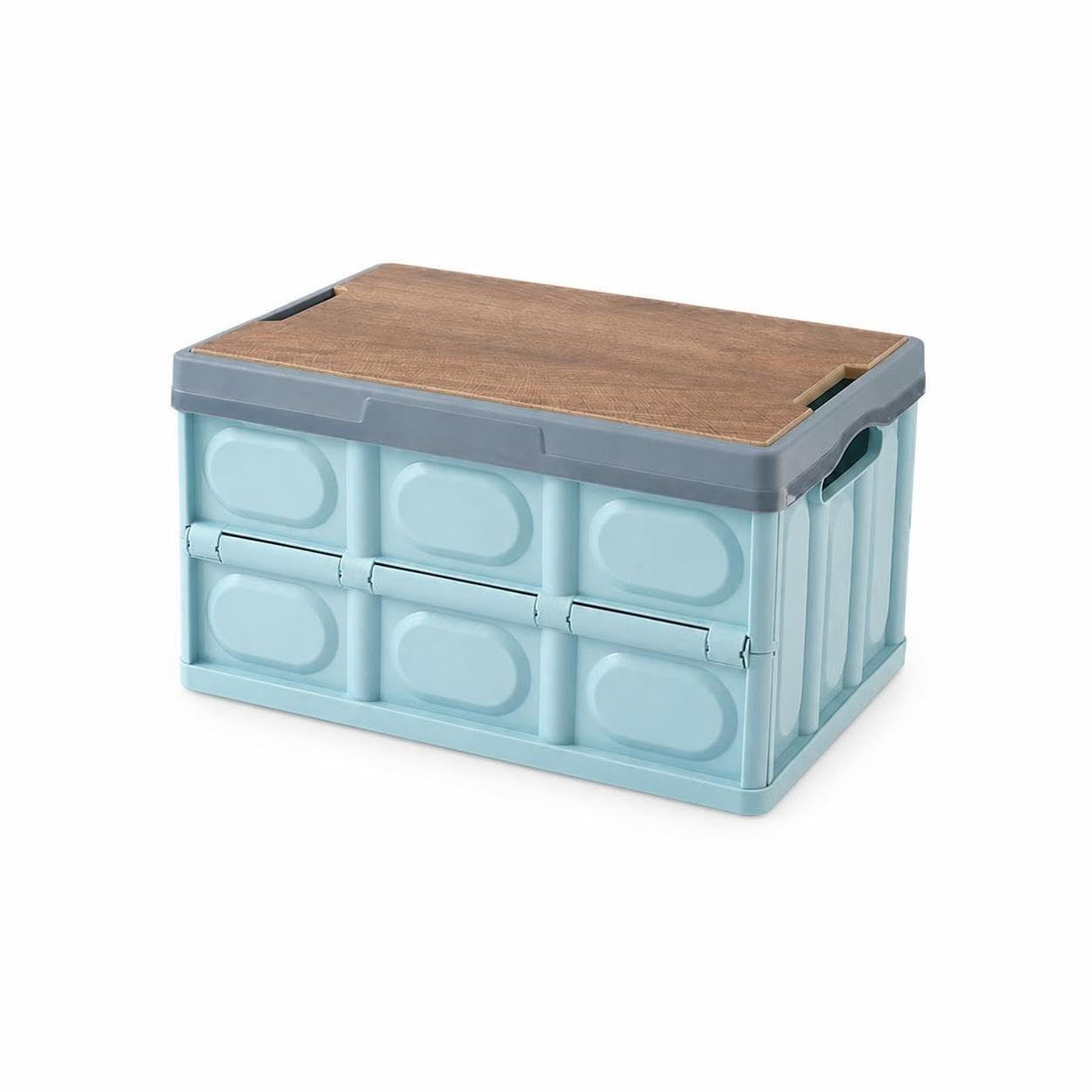 Caja almacenamiento plegable, grande con bolsa impermeable